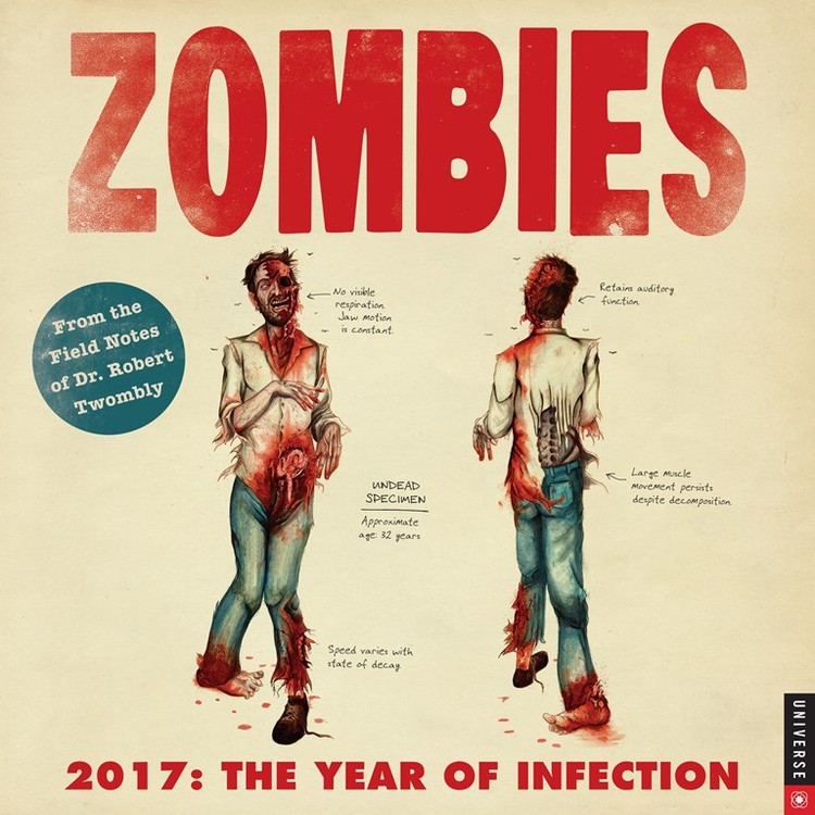 Calendar 2027 Zombie
