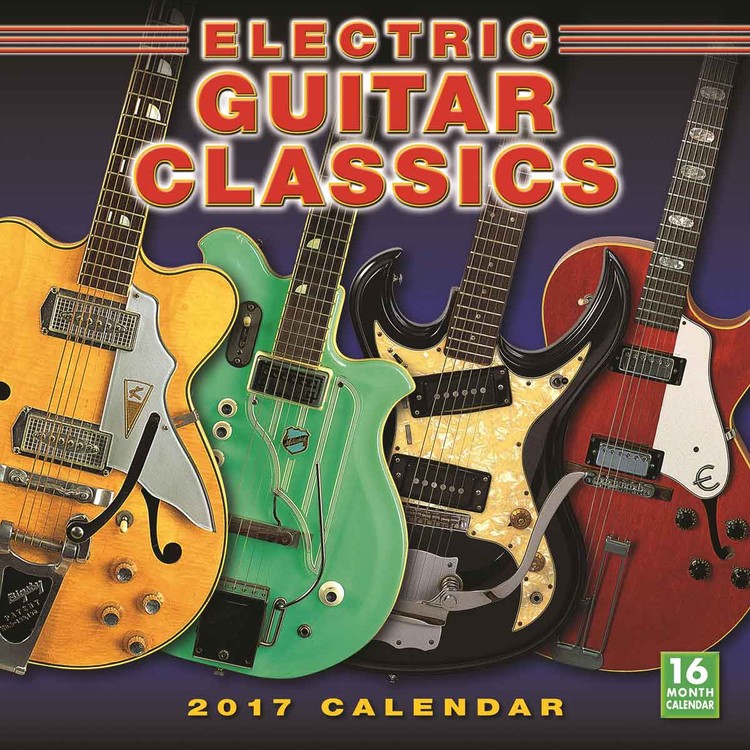 Ημερολόγιο 2027 Electric Guitar