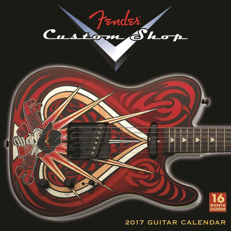 Calendar 2017 Fender