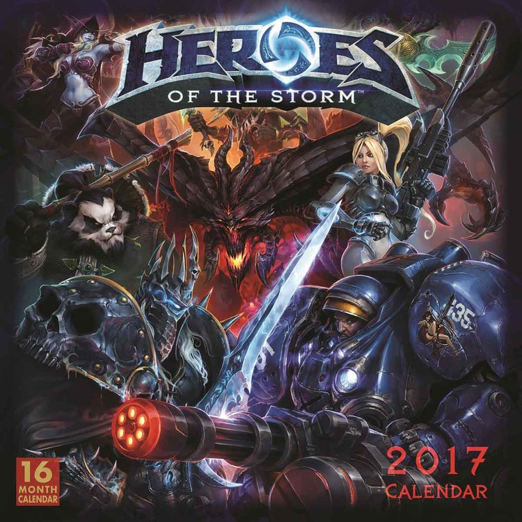 Календар 2027 Heroes of the Storm