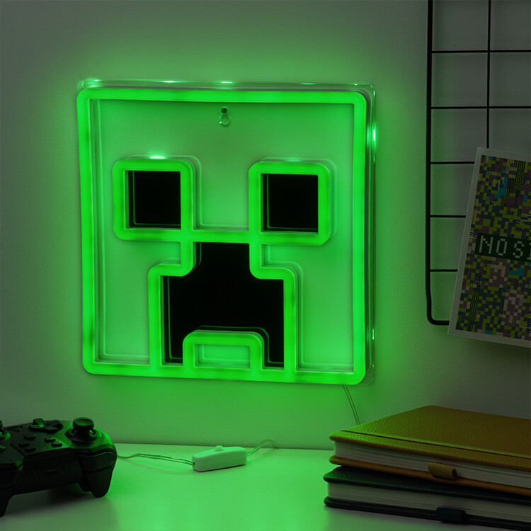 Λάμπα Minecraft - Creeper