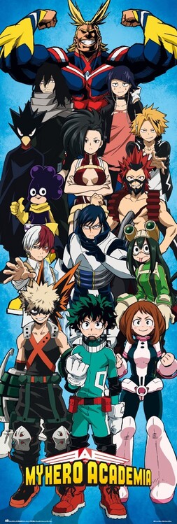 Плакат My Hero Academia - All Characters