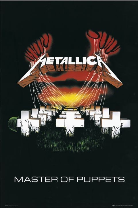Плакат Metallica - master of puppets