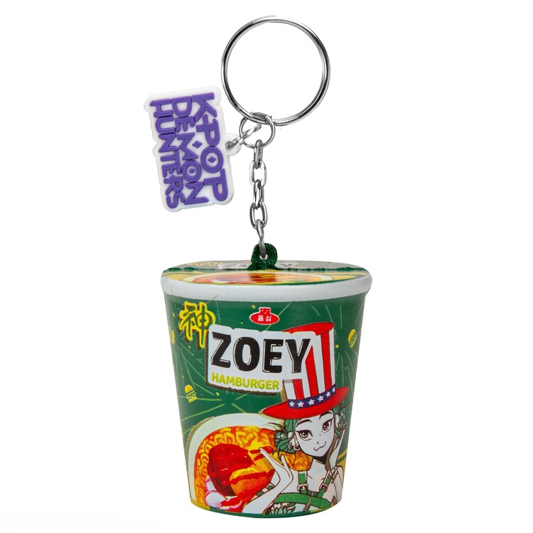 Брелок Kpop Demon Hunters - Zoey Hamburger Noodles
