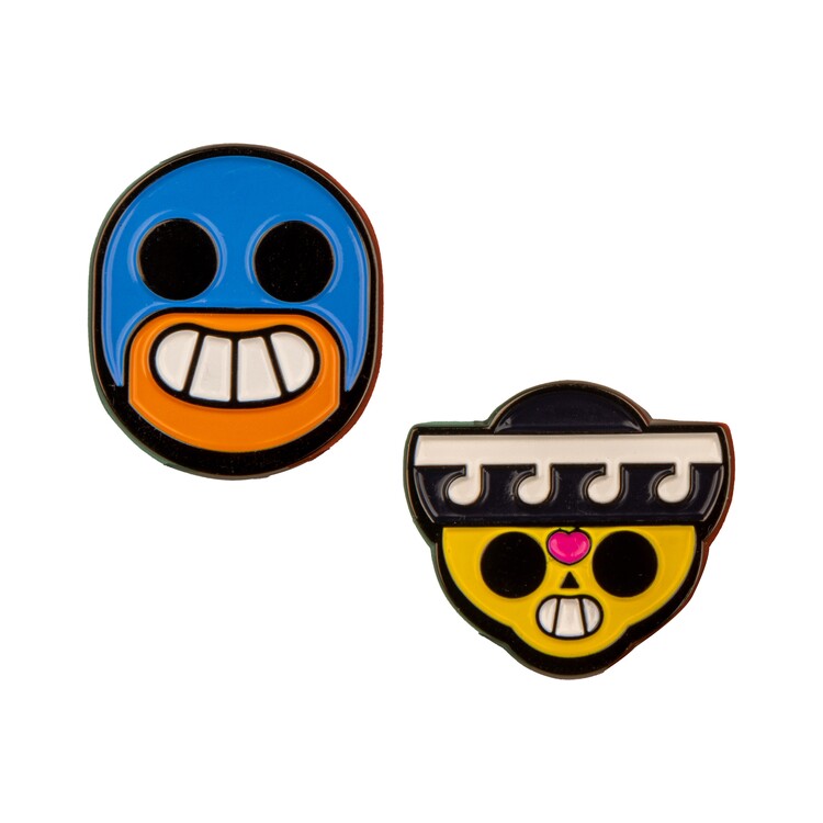 Badge set Brawl Stars - Poco & El Primo