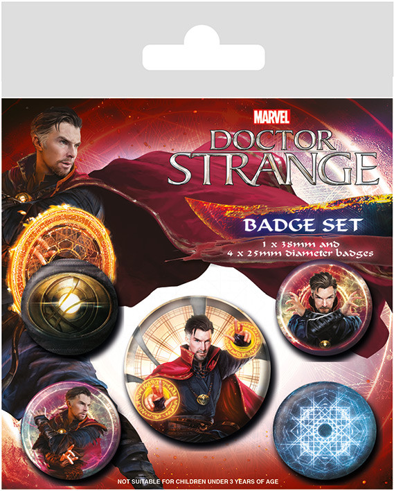 Badge set Doctor Strange - Magic