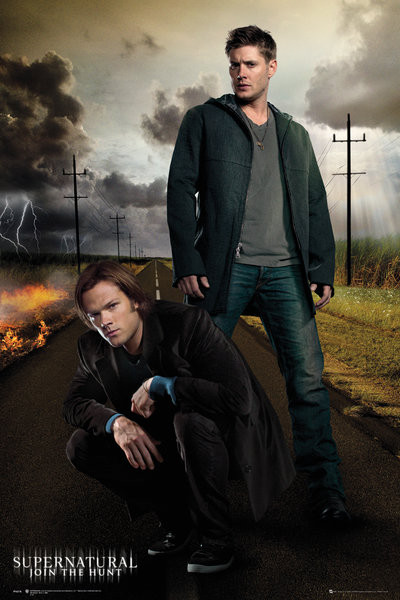 Плакат Supernatural - Dean and Sam
