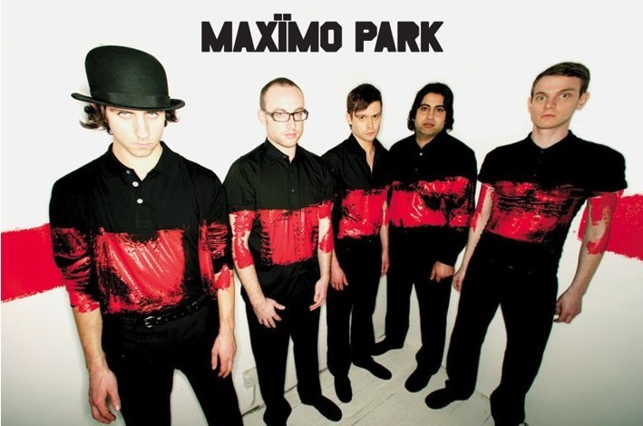 Poster Maximo park - paint