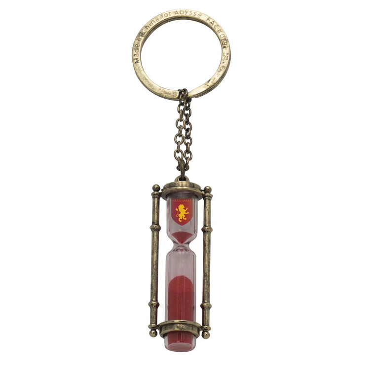 Keychain Harry Potter - Gryffindor hourglass