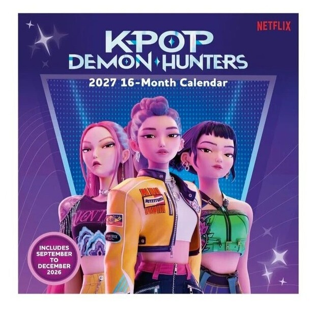Календар 2027 KPop Demon Hunters