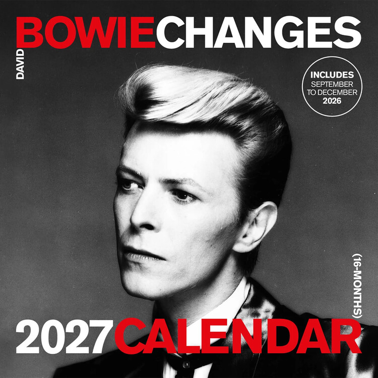 Календар 2027 David Bowie - Changes