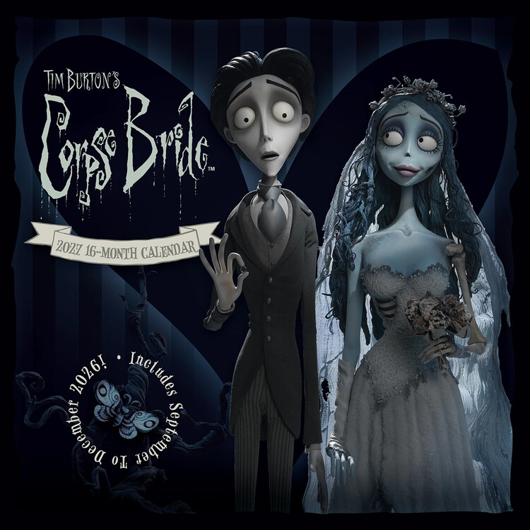 Календар 2027 Corpse Bride