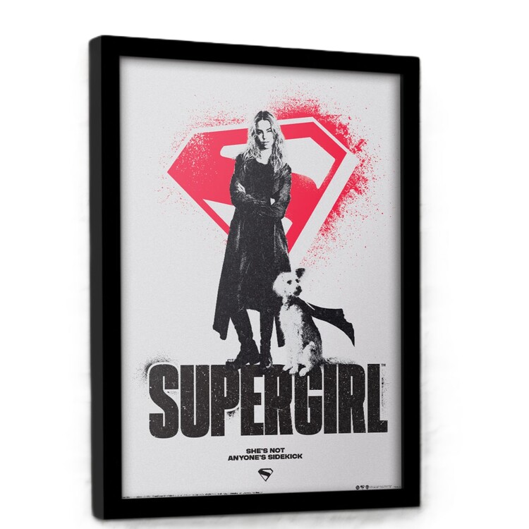 Κορνιζαρισμένη αφίσα Supergirl Movie - Kara and Krypto