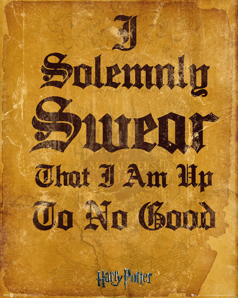 Плакат Harry Potter - I Solemnly Swear