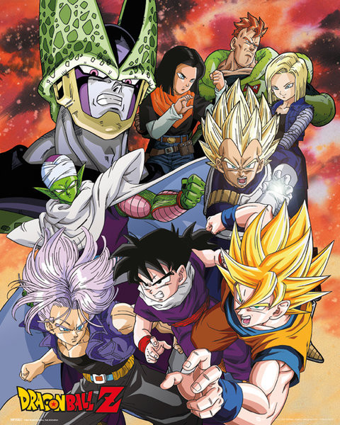 Плакат Dragon Ball Z - Cell Saga