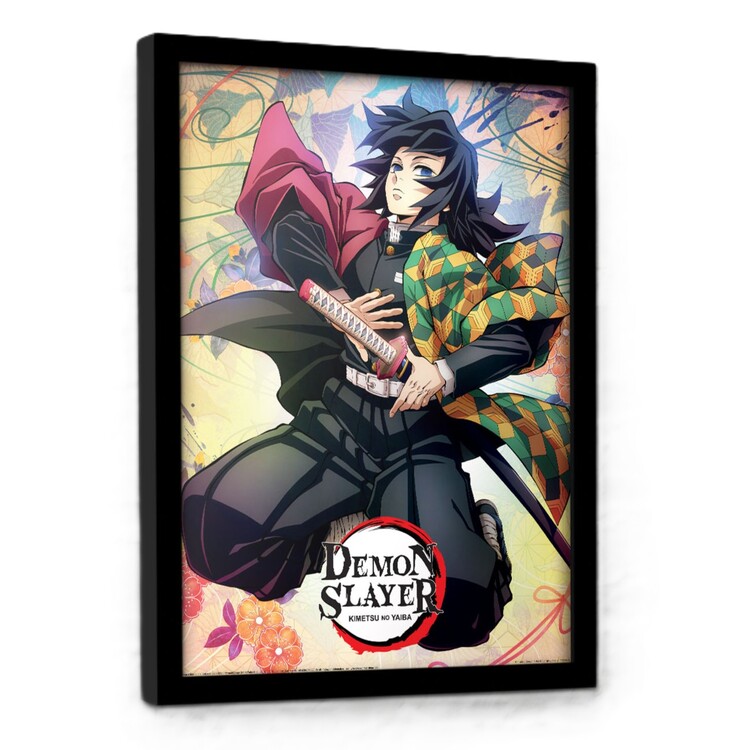Framed Poster Demon Slayer - Giyu