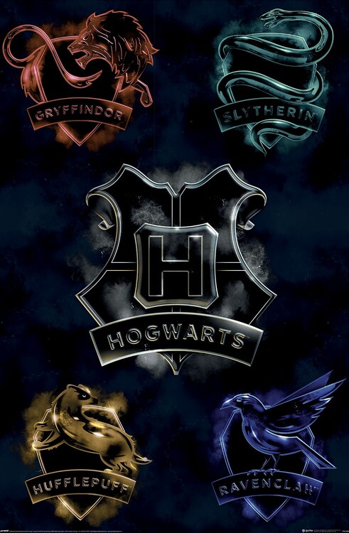 Αφίσα Harry Potter - Houses
