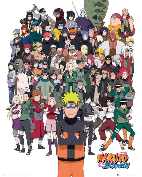 Poster Naruto Shippuden - Group