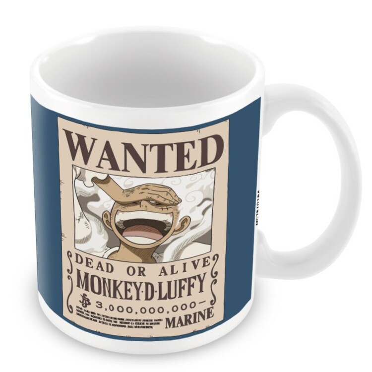 Skodelica One Piece - Luffy Wanted