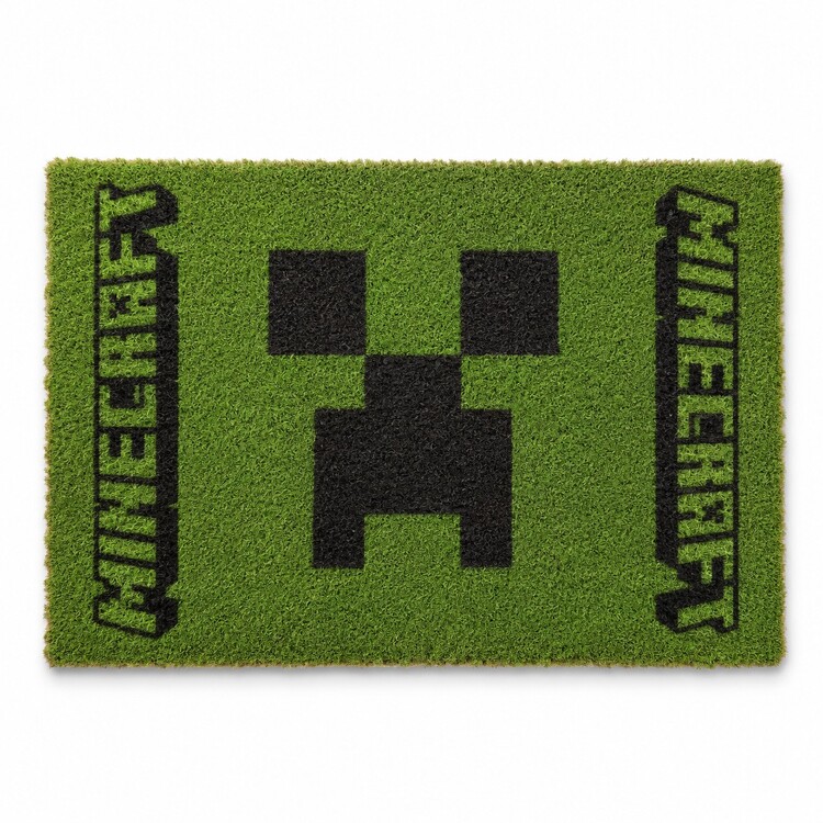Tapete de entrada Minecraft - Creeper Face
