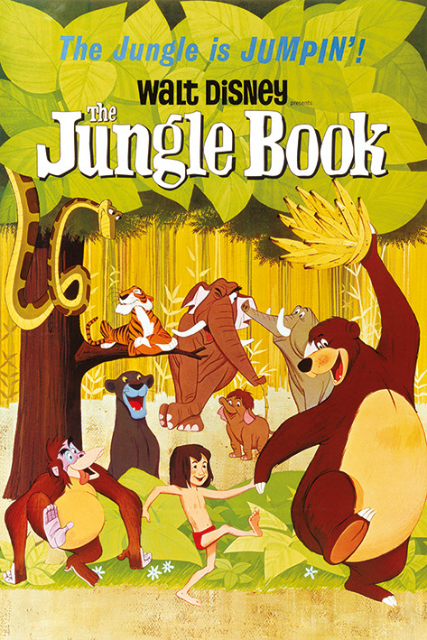 Плакат The Jungle Book - Jumpin