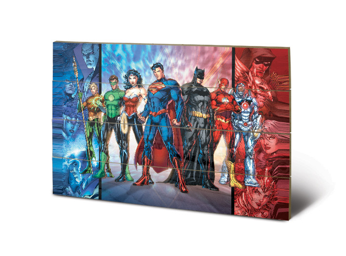 Ξύλινη τέχνη DC Comics - Justice League United