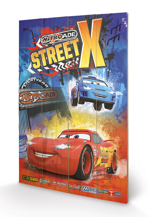 Ξύλινη τέχνη Cars - Street X
