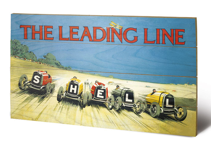 Pintura em madeira Shell - The Leading Line, 1923