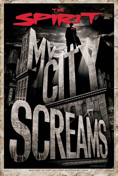 Плакат THE SPIRIT - my city screams