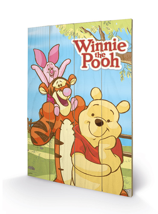 Ξύλινη τέχνη Winnie Puuh - Shoulders