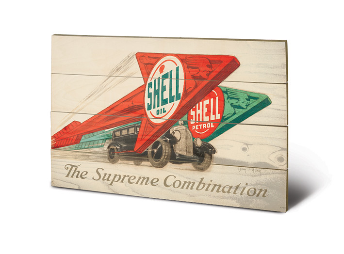 Ξύλινη τέχνη Shell - The Supreme Combination