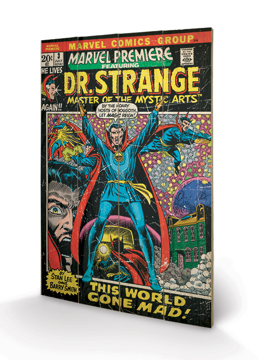 Ξύλινη τέχνη Doctor Strange - This World Gone Mad
