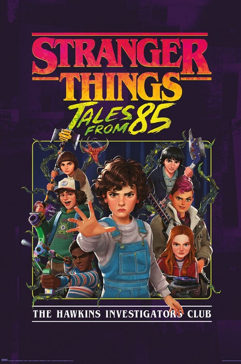 Плакат Stranger Things: Tales From '85