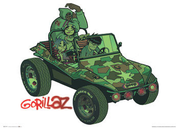 Αφίσα Gorillaz - album