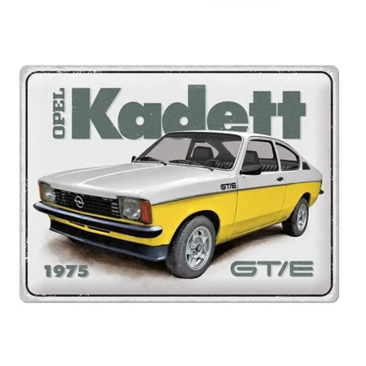 Kovinski znak Opel - Kadett GT/E