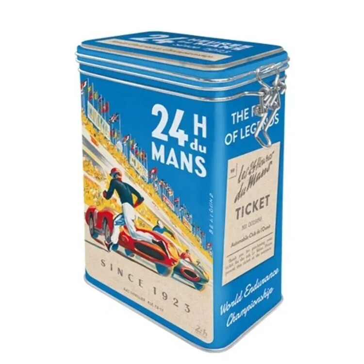 24h Le Mans - Racing Poster Blue