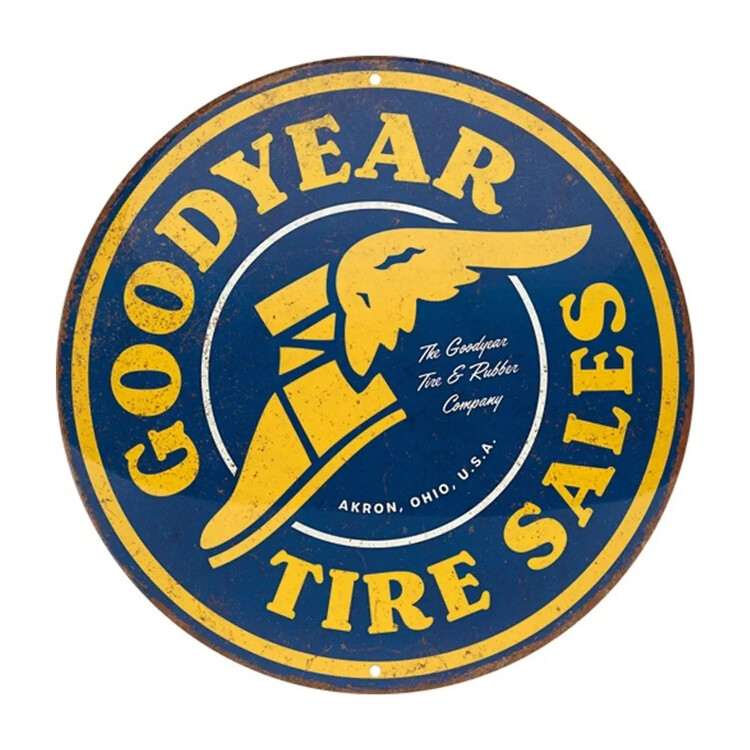 Mеталеві знак Goodyear - Tire Sales
