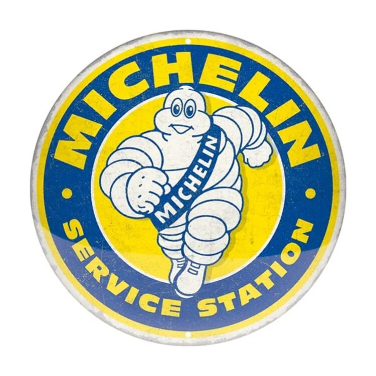 Mеталеві знак Michelin - Service Station