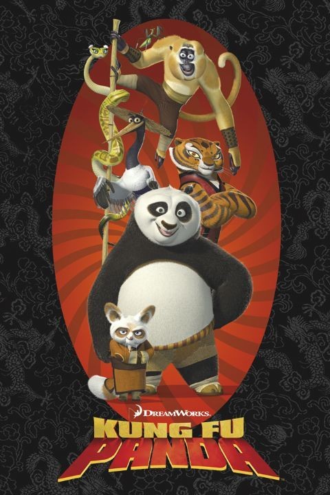 Poster KUNG FU PANDA - characters