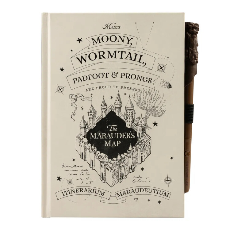 Notebook Harry Potter - Marauder‘s Map