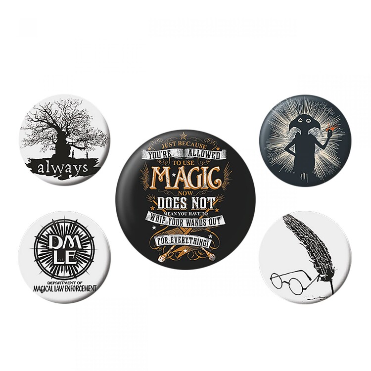 Badge set Harry Potter - Symbols