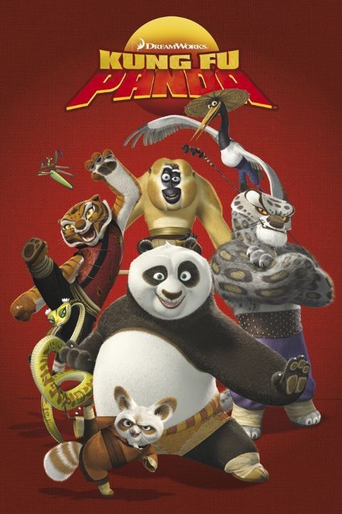 Poster KUNG FU PANDA - cast