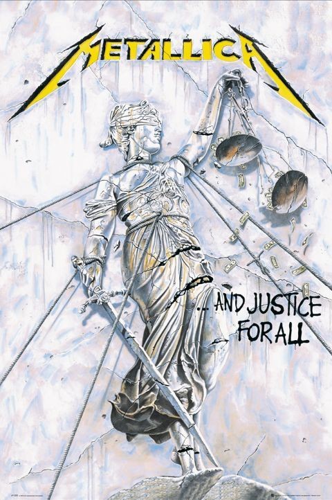 Плакат Metallica - justice for all