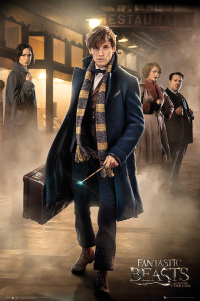 Плакат Fantastic Beasts And Where To Find Them - Group Stand