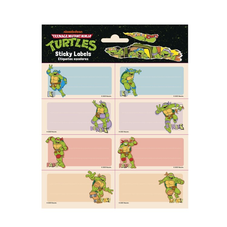 Наклейки Teenage Mutant Ninja Turtles - Stances
