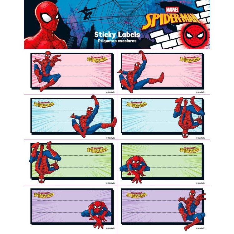 Лепенки Spider-Man - Stances