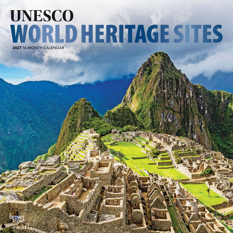 Календар 2027 UNESCO - Світова спадщина | 16-місячний