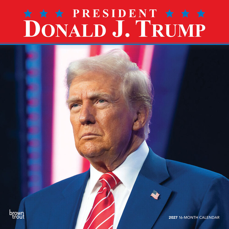 Календар 2027 Президент Donald J. Trump | 16-місячний