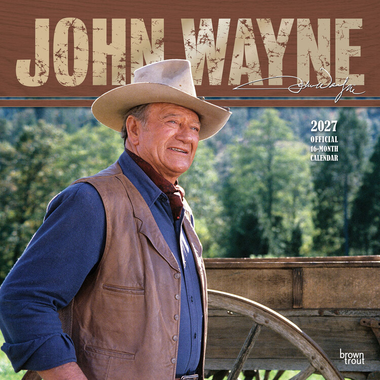 Календар 2027 John Wayne | 16-місячний