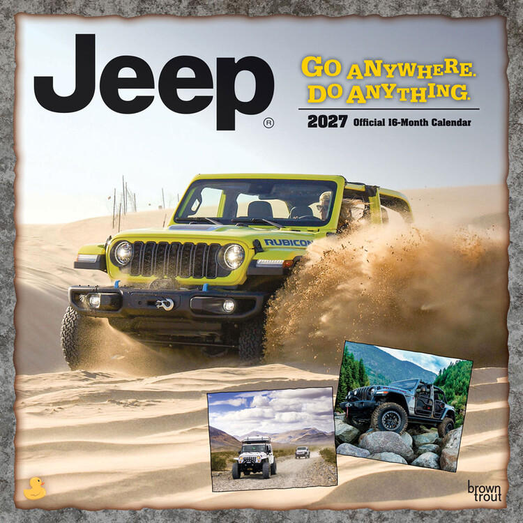 Календар 2027 Jeep | 16-місячний